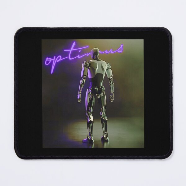 Item preview, Tesla humanoid robot art designed and sold by TEEJAMBOREE.