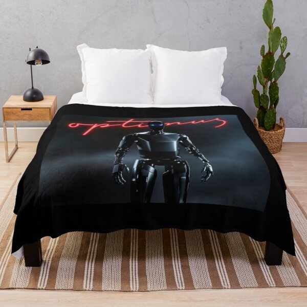 Item preview, Tesla humanoid robot art designed and sold by TEEJAMBOREE.