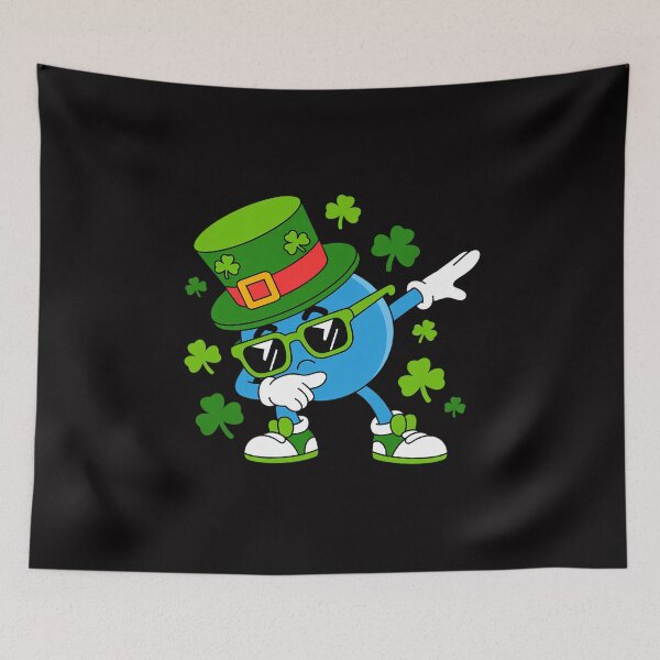 Item preview, Dabbing Bowling Leprechaun St Patrick Day Men Boy Kid designed and sold by Vexat062Art.
