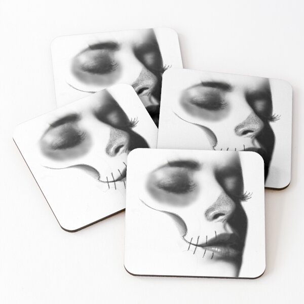 Item preview, Day of the dead face designed and sold by Dean Middleditch.