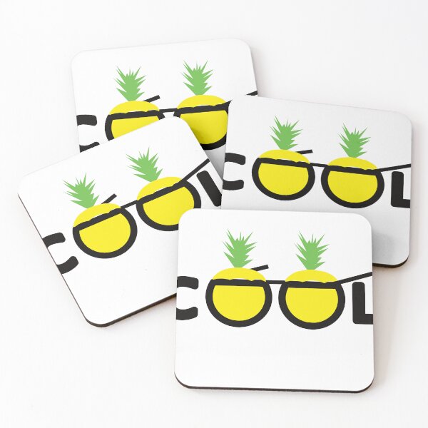Item preview, Cool Pineapple glasses design designed and sold by simplydesignart.