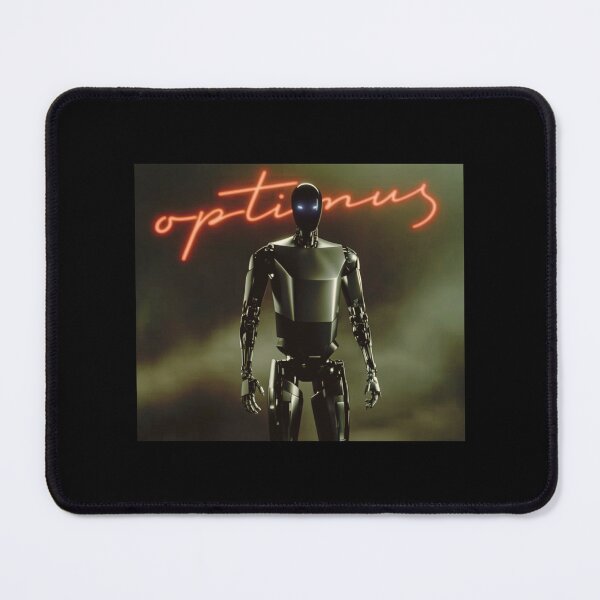 Item preview, Tesla humanoid robot art designed and sold by TEEJAMBOREE.