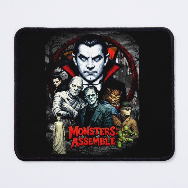 Item preview, Monsters Assemble – Classic Horror Pixel Art designed and sold by Nu-Renaissance.