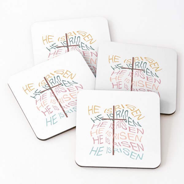 Item preview, He is Risen Wave Logo designed and sold by DonnaRaquel.