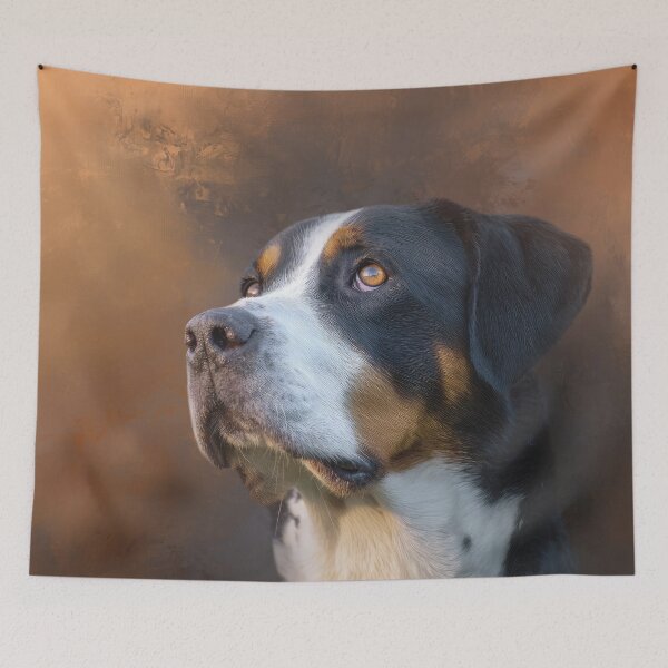 Item preview, Stunning Great Swiss Mountain Dog designed and sold by Elisabeth Lucas.