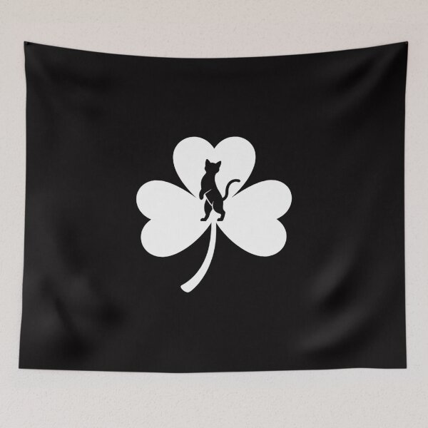 Item preview, Cat Lucky Shamrock Leaf St Patrick's Day Gift designed and sold by Vexat062Art.