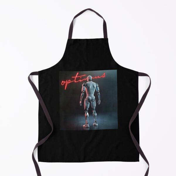 Item preview, Tesla humanoid robot art designed and sold by TEEJAMBOREE.