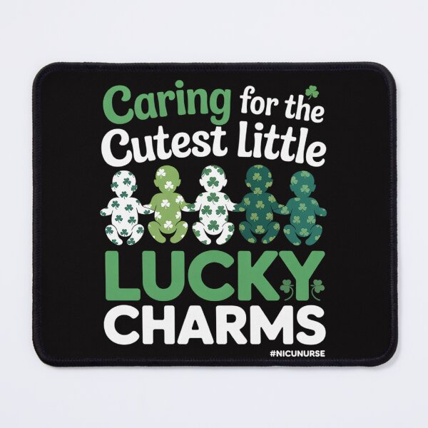 Item preview, Caring For The Cutest Little Lucky Charm NICU St Patrick Day designed and sold by Vexat062Art.