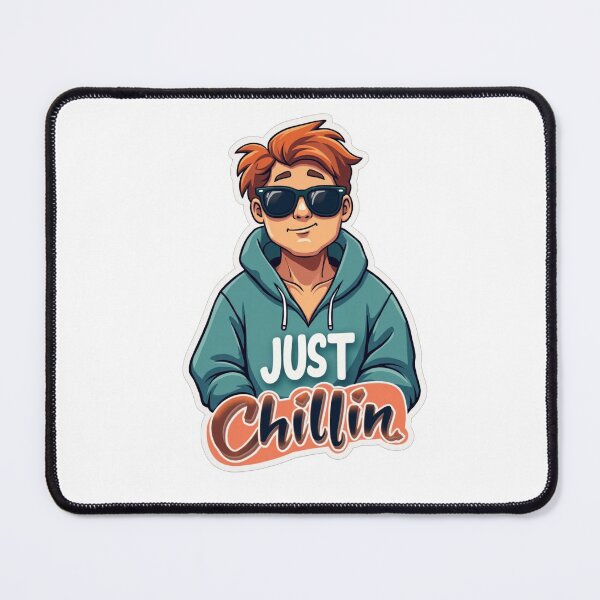 Item preview, Teal Hoodie Chill Guy - AI Generated Cool designed and sold by SpektroDesign.