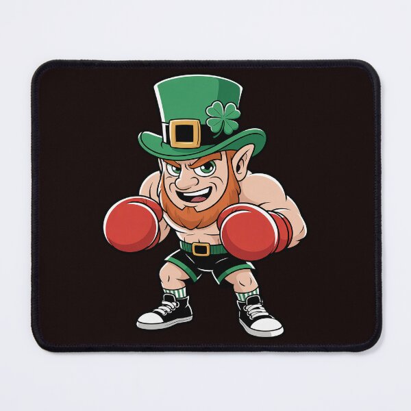 Item preview, Boxing St. Patrick Day Lucky Irish Shamrock designed and sold by MichaelStalkas.