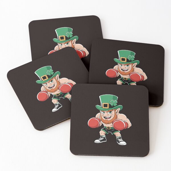 Item preview, Boxing St. Patrick Day Lucky Irish Shamrock designed and sold by MichaelStalkas.
