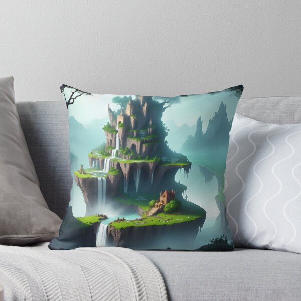 Item preview, Castle on the Sacred Mountain: Fantasy Waterfalls and Epic Adventure designed and sold by opispot.com.