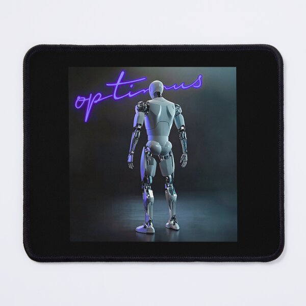 Item preview, Tesla humanoid robot art designed and sold by TEEJAMBOREE.