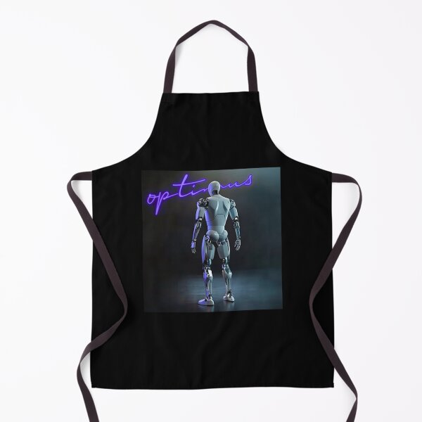 Item preview, Tesla humanoid robot art designed and sold by TEEJAMBOREE.