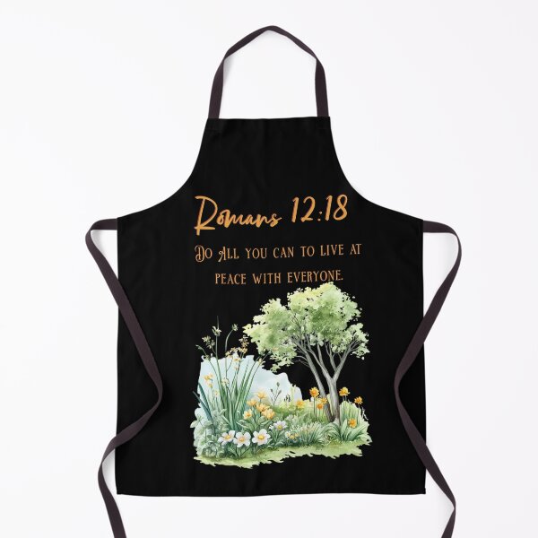 Item preview, Romans 12:18 Bible verse designed and sold by DonnaRaquel.