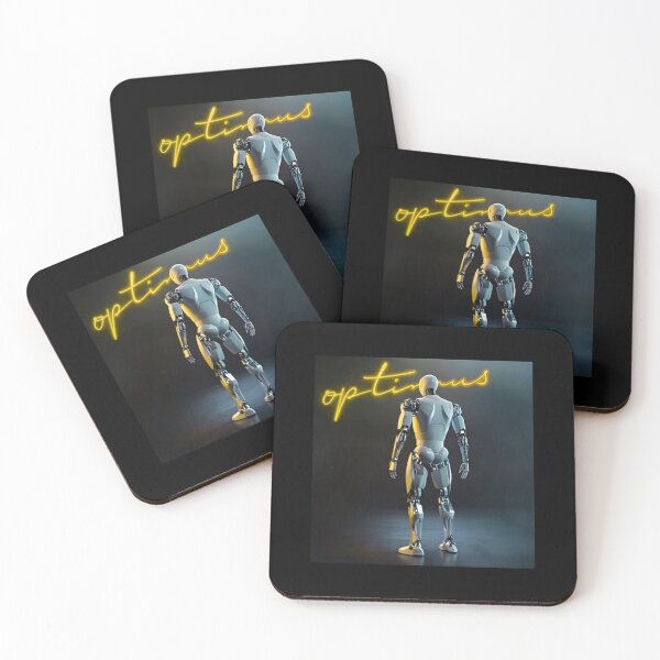 Item preview, Tesla humanoid robot art designed and sold by TEEJAMBOREE.
