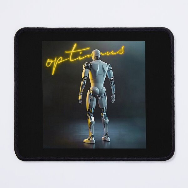 Item preview, Tesla humanoid robot art designed and sold by TEEJAMBOREE.