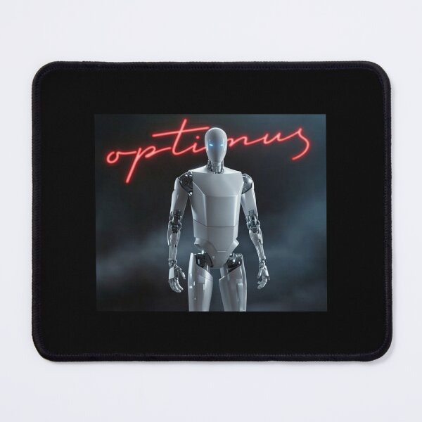 Item preview, Tesla humanoid robot art designed and sold by TEEJAMBOREE.