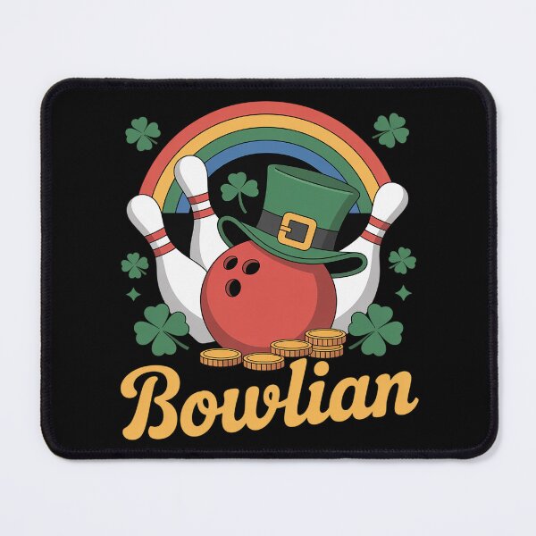 Item preview, Bowling Balls Shamrock Leprechaun St Patrick Day designed and sold by LindseyKris.