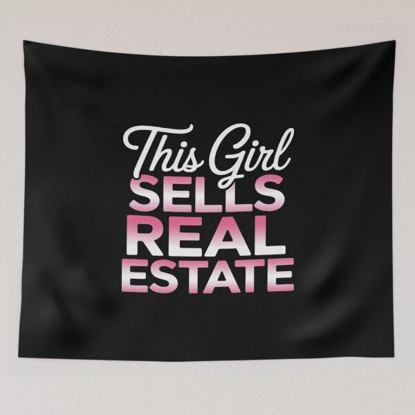 Item preview, This Girl Sells Real Estate Rent Realtor Agent designed and sold by skanderio.