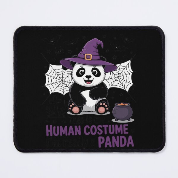 Item preview, This Is My Human Costume I'm Really a Panda Witch Halloween designed and sold by skanderio.