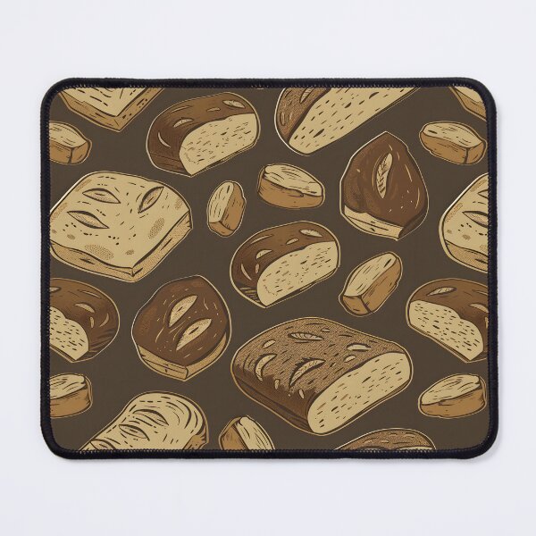 Item preview, Sourdough Bread Seamless Pattern designed and sold by palaco210.