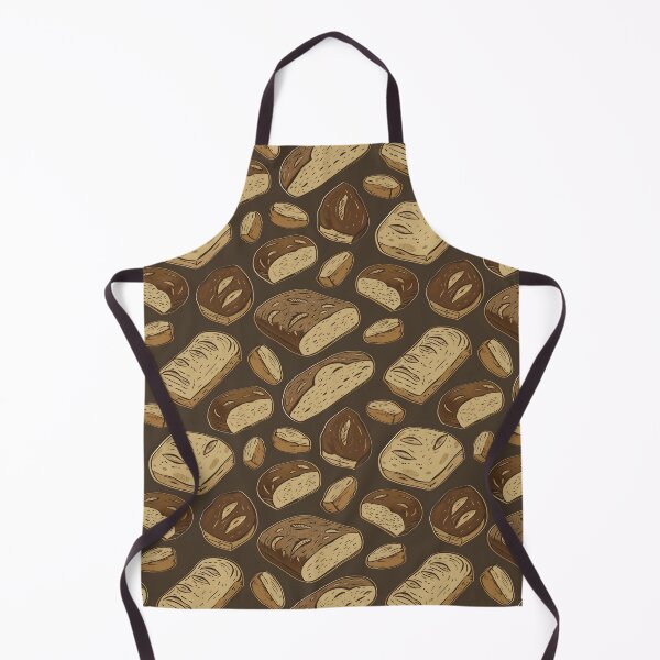 Item preview, Sourdough Bread Seamless Pattern designed and sold by palaco210.