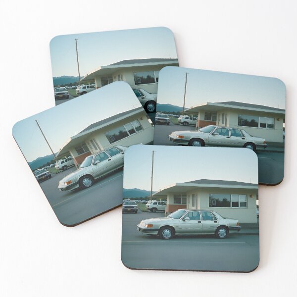 Item preview, Classic 90s Car in a Motel: American Retro Aesthetics and Nostalgia designed and sold by opispot.com.