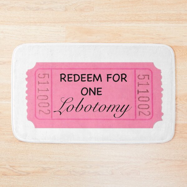 Item preview, Lobotomy ticket designed and sold by VultraVi.