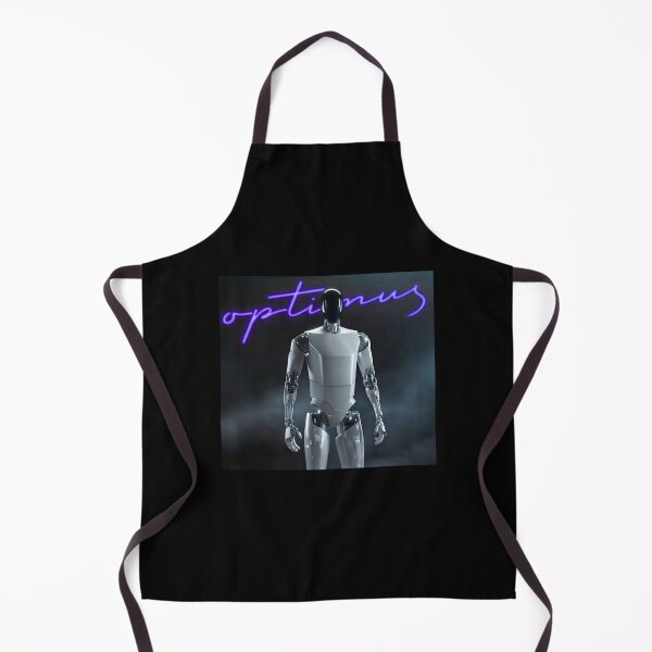 Item preview, Tesla humanoid robot art designed and sold by TEEJAMBOREE.