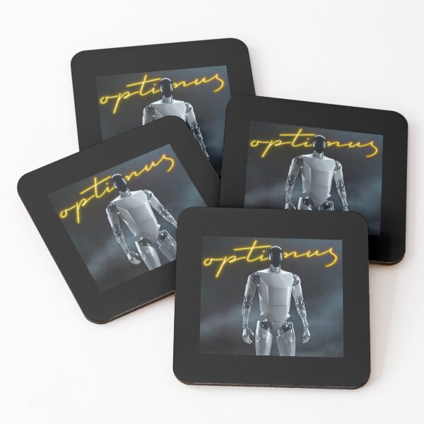 Item preview, Tesla humanoid robot art designed and sold by TEEJAMBOREE.