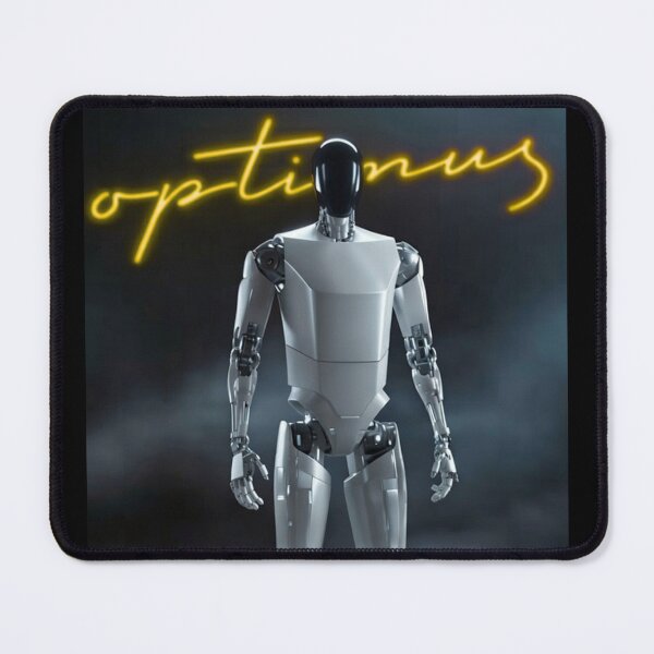 Item preview, Tesla humanoid robot art designed and sold by TEEJAMBOREE.