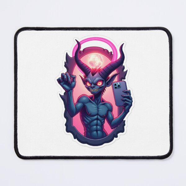 Item preview, Muscle Devil Horns - Modern Purple Vibe designed and sold by SpektroDesign.