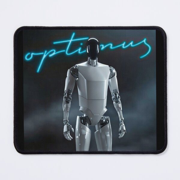 Item preview, Tesla humanoid robot art designed and sold by TEEJAMBOREE.