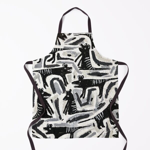 Item preview, Tassie Tigers - monochrome designed and sold by Nicole Duyst.