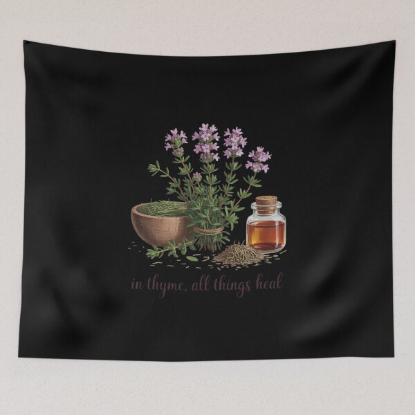 Item preview, Thyme, Medicinal Herb In Thyme all Things Heal designed and sold by skanderio.