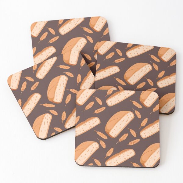 Item preview, Sourdough Bread Seamless Pattern designed and sold by palaco210.