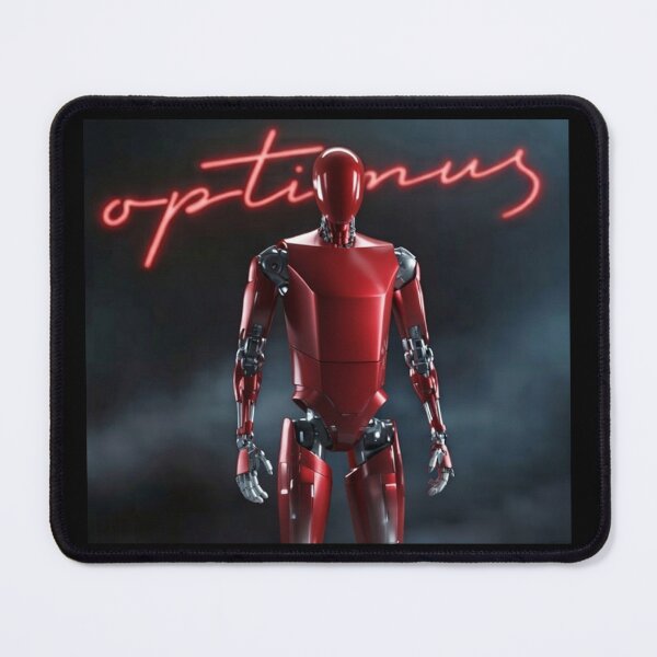 Item preview, Tesla humanoid robot art designed and sold by TEEJAMBOREE.