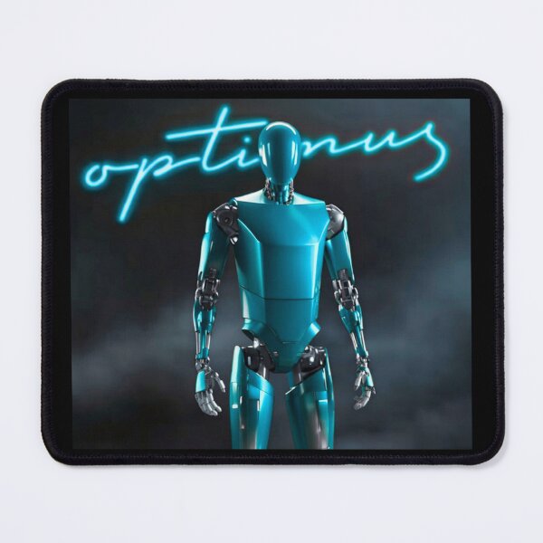 Item preview, Tesla humanoid robot art designed and sold by TEEJAMBOREE.