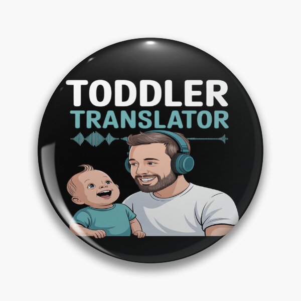 Item preview, Toddler Translator Dad Life Graphic novelty designed and sold by skanderio.