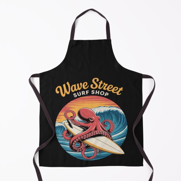 Item preview, Wave Street Surf Kraken the Waves Octo Surfer designed and sold by Rackaam.