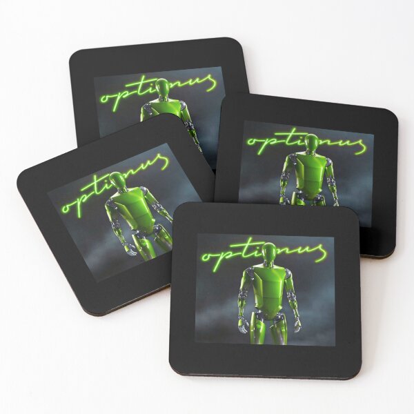 Item preview, Tesla humanoid robot art designed and sold by TEEJAMBOREE.