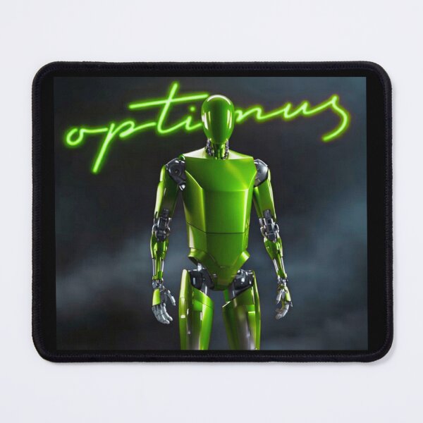 Item preview, Tesla humanoid robot art designed and sold by TEEJAMBOREE.