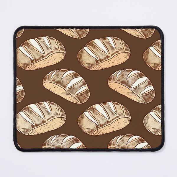 Item preview, Sourdough Bread Seamless Pattern designed and sold by palaco210.