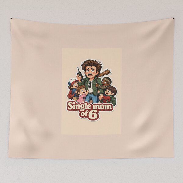 Item preview, Single Mom of 6 designed and sold by MAVNALE.