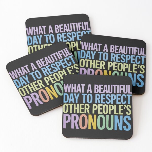 Item preview, What A Beautiful Day to Respect Other People's Pronouns designed and sold by Rackaam.
