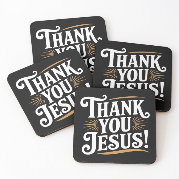 Item preview, Thank you Jesus - Design designed and sold by VibeVogueMerch.
