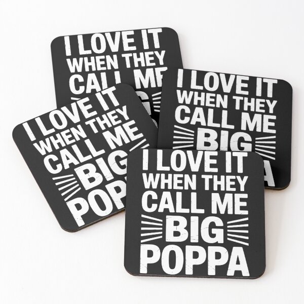 Item preview, Mens I Love It When They Call Me Big Poppa Father's Day designed and sold by LindseyKris.