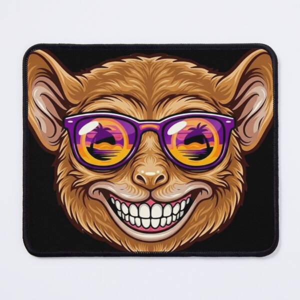 Item preview, Cool Tarsier with Shades – Cute Wildlife Animal Shirt designed and sold by Grind Tee Co..