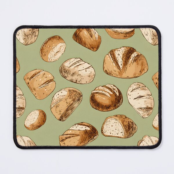 Item preview, Sourdough Bread Seamless Pattern designed and sold by palaco210.